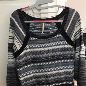 Free People striped sweater